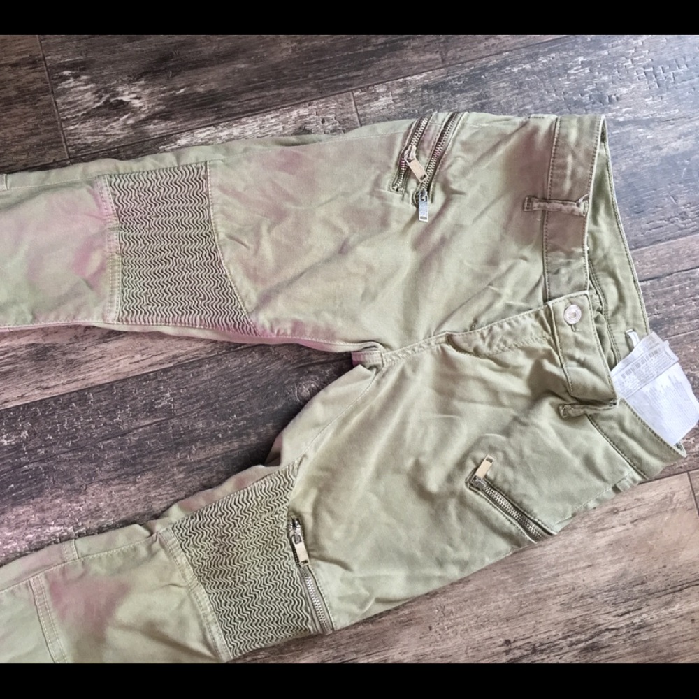 Zara Women’s biker motorcycle pants size 2